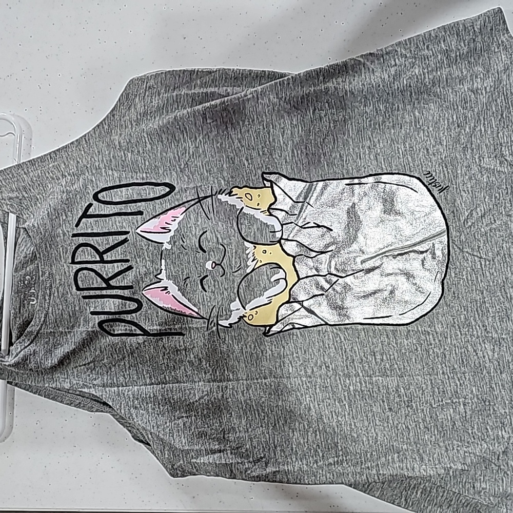 Girls gray tank top size 13